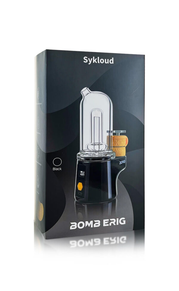 BOMB ERIG Sykloud - Portable Electric Dab Rig - Black - Image 4